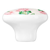 Blumenmuster Keramikknauf (Seitenansicht)