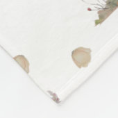 Blumenmuster-Kinderzimmer-Babydecke Fleecedecke (Ecke)