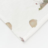 Blumenmuster-Kinderzimmer-Babydecke Fleecedecke (Ecke)