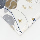 Blumenmuster-Kinderzimmer-Babydecke Fleecedecke (Ecke)