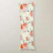 Blumenmuster Kissen (Vorderseite Vertikal)