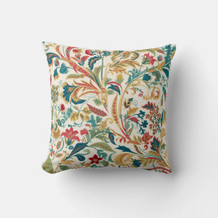 Blumenmuster Kissen