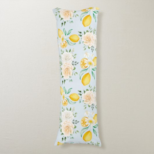 Blumenmuster Kissen (Vorderseite Vertikal)