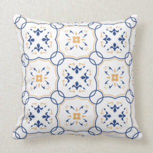 Blumenmuster Kissen