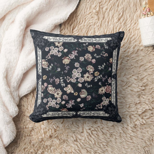 Blumenmuster  kissen (Decke)