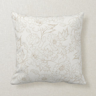 Blumenmuster Kissen