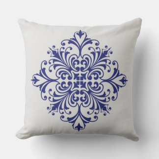 Blumenmuster Kissen