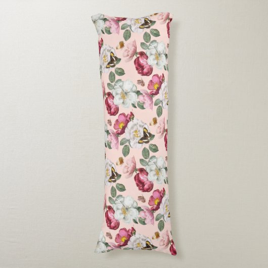 Blumenmuster Kissen (Vorderseite Vertikal)