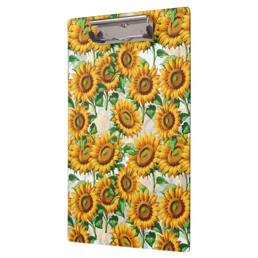 Blumenmuster Klemmbrett (Links)