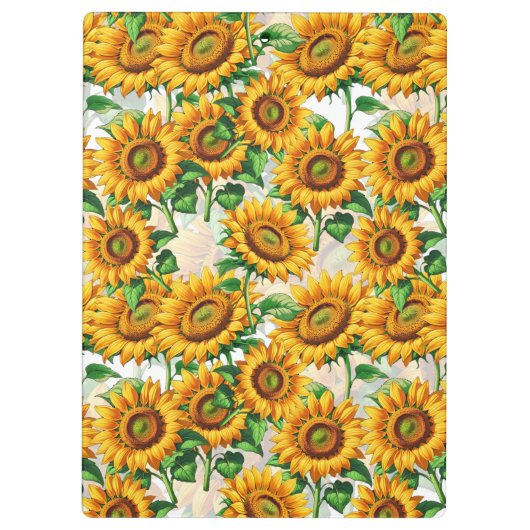 Blumenmuster Klemmbrett (Rückseite)