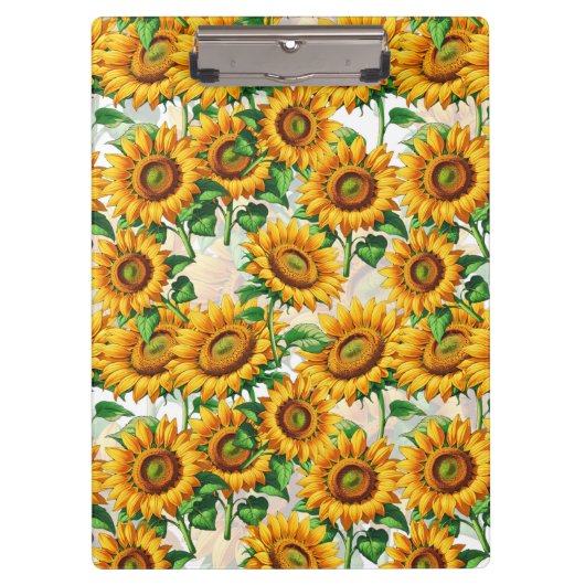 Blumenmuster Klemmbrett (Vorderseite)