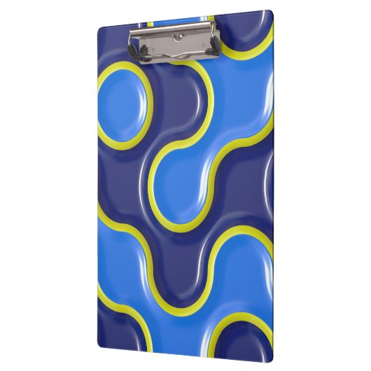 Blumenmuster Klemmbrett (Links)