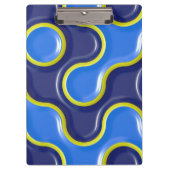 Blumenmuster Klemmbrett (Vorderseite)