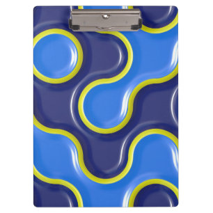 Blumenmuster Klemmbrett