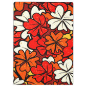 Blumenmuster Klemmbrett (Rückseite)