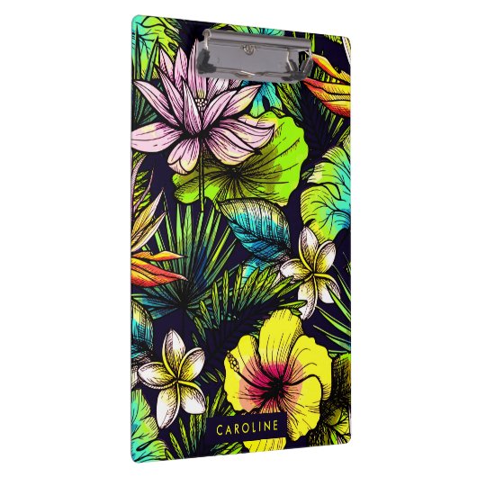 Blumenmuster Klemmbrett (Rechts)