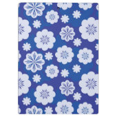 Blumenmuster Klemmbrett (Rückseite)