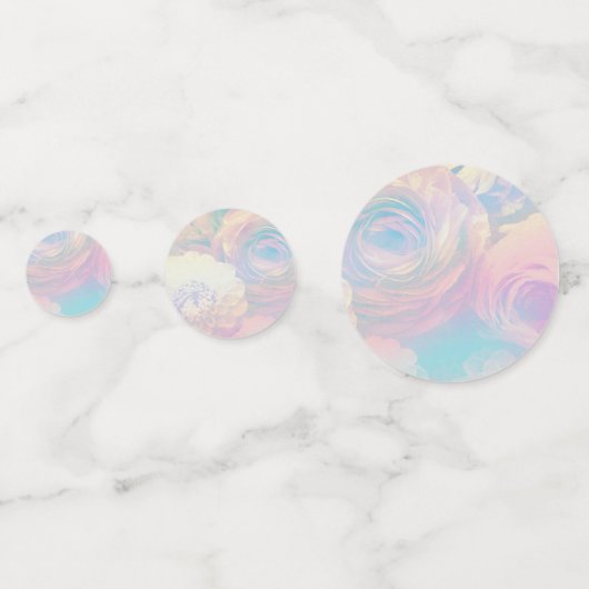 Blumenmuster Konfetti (Vorderseiten)