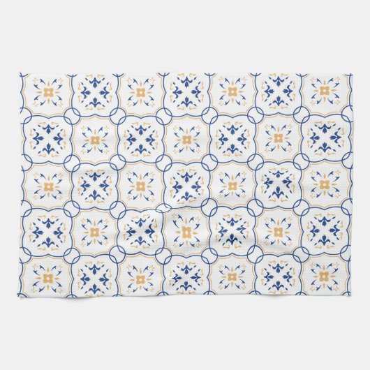 Blumenmuster Küchentuch (Horizontal)