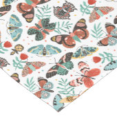 Blumenmuster Kurzer Tischläufer (Ecke)