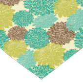 Blumenmuster Kurzer Tischläufer (Ecke)