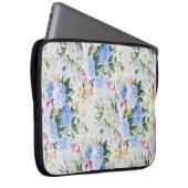 Blumenmuster Laptopschutzhülle (Vorne Rechts)