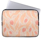 Blumenmuster Laptopschutzhülle (Vorderseite)
