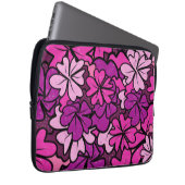 Blumenmuster Laptopschutzhülle (Vorne Rechts)