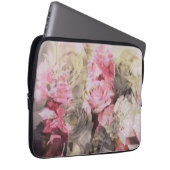 Blumenmuster Laptopschutzhülle (Vorne Rechts)