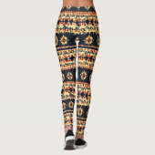 Blumenmuster Leggings (Rückseite)