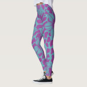 Blumenmuster Leggings (Links)
