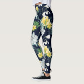 Blumenmuster Leggings (Links)