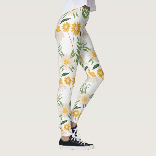 Blumenmuster Leggings (Rechts)