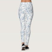 Blumenmuster Leggings (Rückseite)