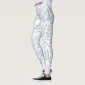 Blumenmuster Leggings (Links)