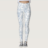 Blumenmuster Leggings (Vorderseite)