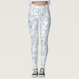 Blumenmuster Leggings
