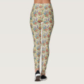 Blumenmuster Leggings (Rückseite)