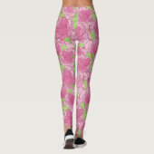 Blumenmuster Leggings (Rückseite)