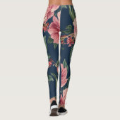 Blumenmuster leggings (Rückseite)
