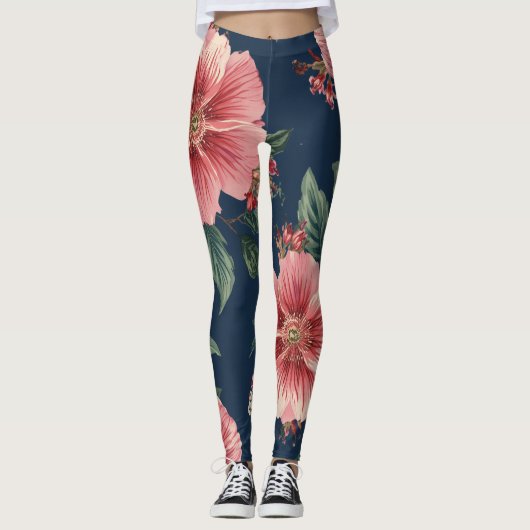 Blumenmuster leggings (Vorderseite)