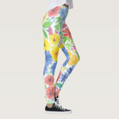 Blumenmuster Leggings (Rechts)