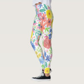 Blumenmuster Leggings (Links)