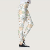 Blumenmuster Leggings (Rechts)