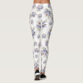 Blumenmuster Leggings (Rückseite)