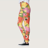 Blumenmuster Leggings (Links)