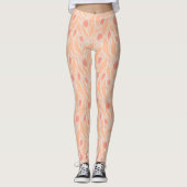 Blumenmuster Leggings (Vorderseite)