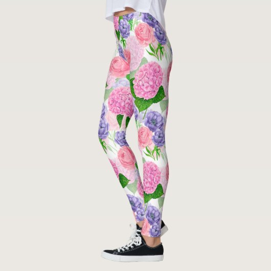 Blumenmuster Leggings (Links)