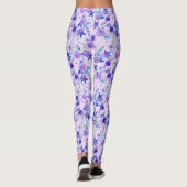 Blumenmuster  leggings (Rückseite)