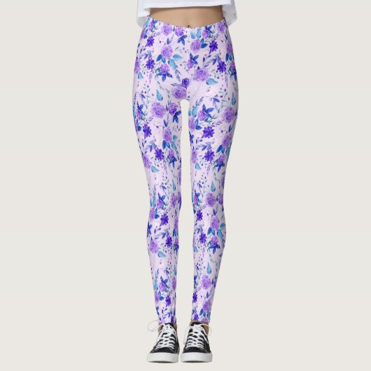 Blumenmuster  leggings (Vorderseite)
